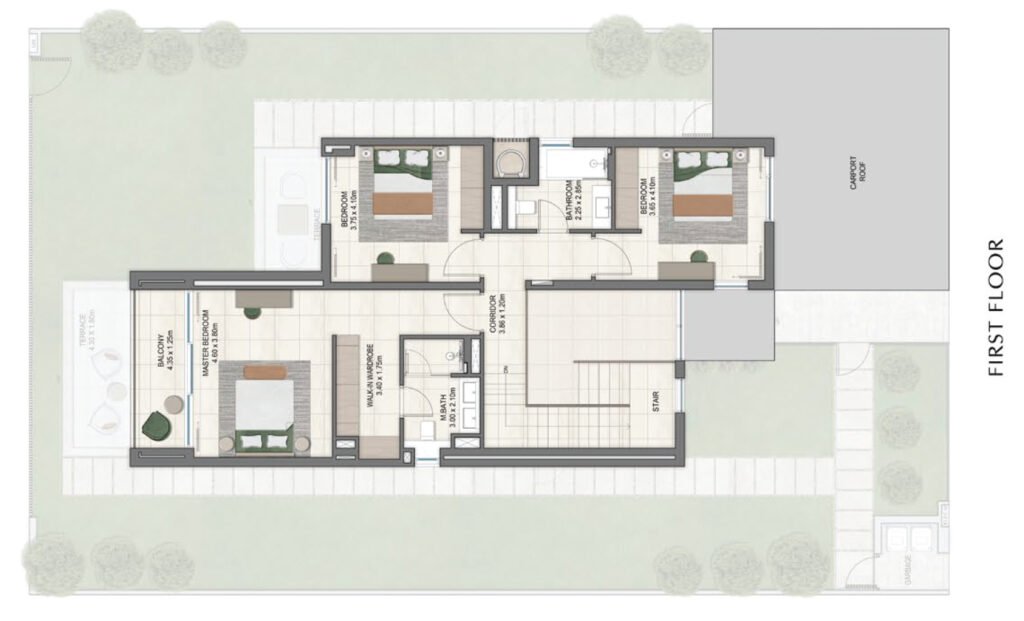 3-4 Bedroom Townhousees
